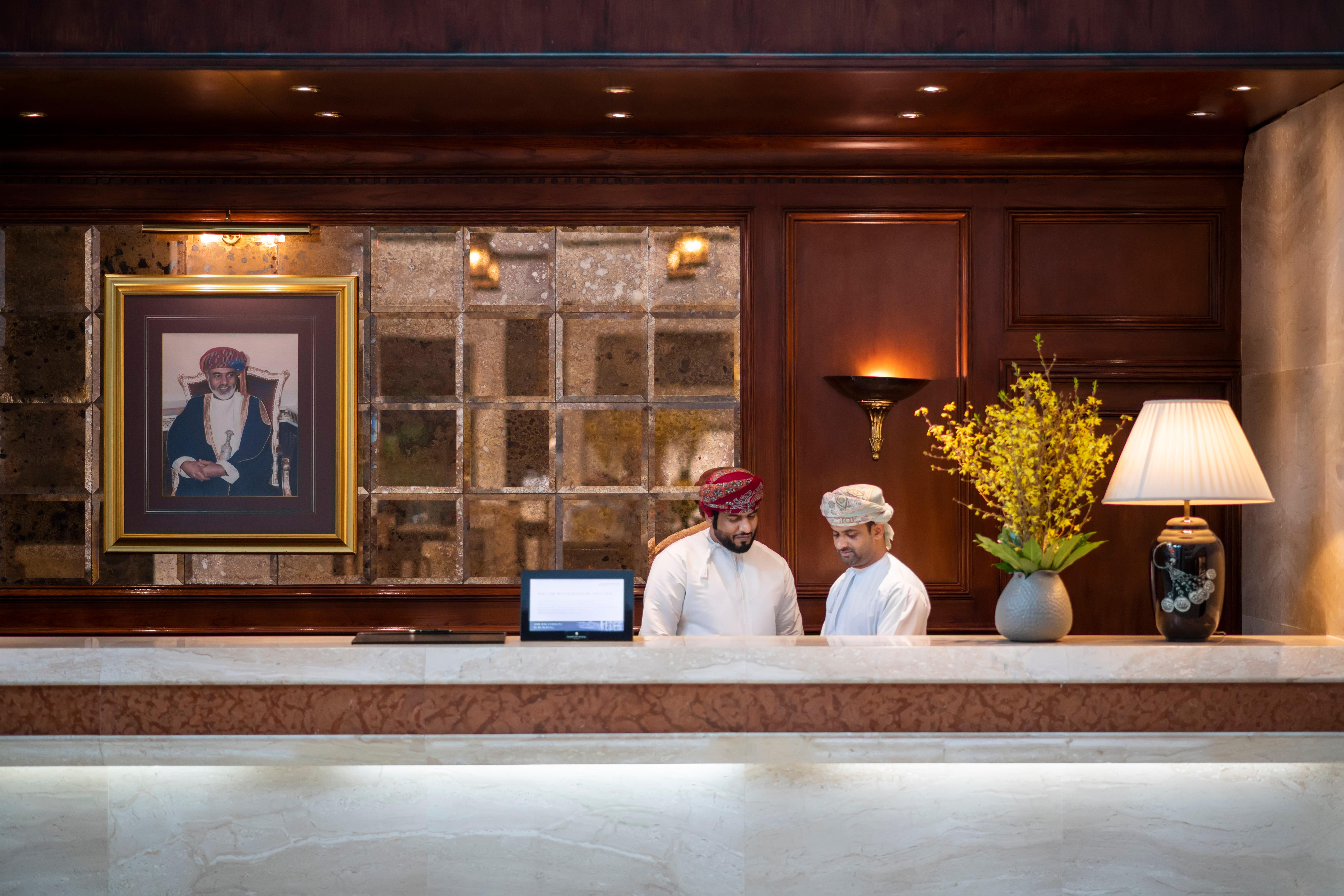 Intercontinental Muscat Hotell Exteriör bild